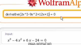 COMO UTILIZAR EL PROGRAMA MATHEMATICA SIN COMPRARLO  PARTE 2 DE 2  WOLFRAM ALPHA [upl. by Einneb178]