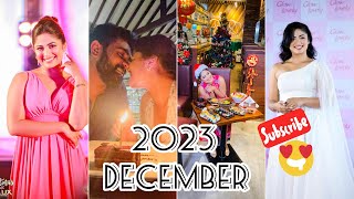 මගේ දෙසැම්බර් මාසය  දෙසැරයක් එකම තැන🙉 Dilushi Hansika  Christmas 🎄  party ගොඩ😳චූටි vlogs🤪 [upl. by Filmer]