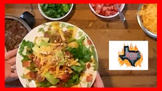 Simple Taco Salad Recipe [upl. by Hazmah238]