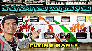 🚂INDIAS ONLY RUNNING NONAC DOUBLE DECKER EXPRESS  FLYING RANEE Surat to Mumbai  Naveen Kumar [upl. by Ramburt]