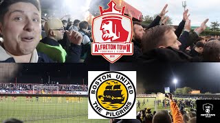 CRAZY PLAY OFF SCENESALFRETON V BOSTON UTD MATCH DAYS [upl. by Cord]