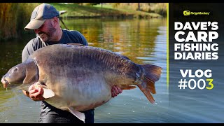 100lb CARP Daves Carp Fishing Diaries 003 [upl. by Luoar732]