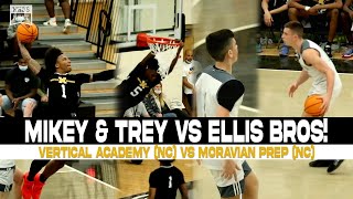 Eli Isaac Ellis meet Treymane Parker amp Mikey in a track meet 💯 Vertical Academy vs Moravian Prep [upl. by Naesal]