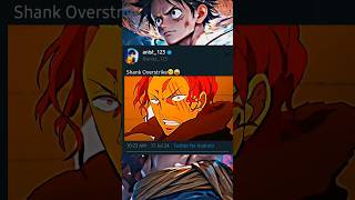 Shank Overstrike😵‍💫😜 《 One Piece ep 1112 》 anime onepiece shanks animeshorts [upl. by Angid]