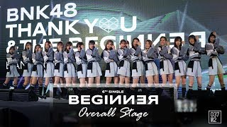 190302 BNK48 Senbatsu • Beginner Overall Stage  BNK48 Thank you amp The Beginner 4k 60p [upl. by Mountford]