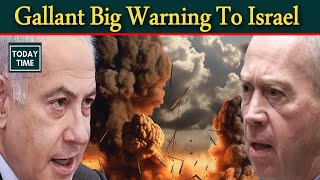 Gallants Chilling Warning After Netanyahu Fires Him [upl. by Sairacaz]