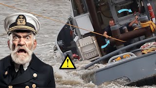 Tugboat Capsizing Crisis extra footage [upl. by Bradman349]