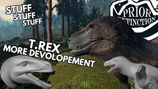 Prior Extension updates on development theres more development on T rex and gradual growth [upl. by Petr546]