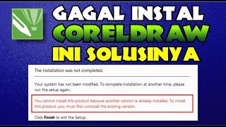 Tutorial Coreldraw  Gagal Instal Coreldraw di Windows Ini Solusianya [upl. by Thorr]