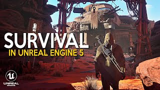 New SURVIVAL Games in UNREAL ENGINE 5 coming out in 2024 [upl. by Eryt]