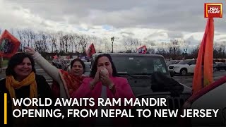 Ram Mandir Inauguration Global Anticipation Builds For Ayodhya Ram Temple Opening [upl. by Jillian]