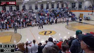 Platteville High School vs Wisconsin Dells High School Mens Varsity Basketball [upl. by Lesko666]