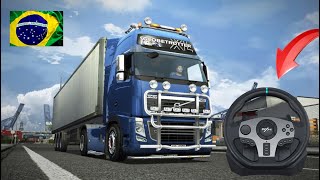 Euro Truck Simulaodor 2  Volante PXN V9 [upl. by Naenaj300]