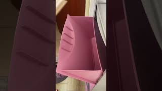 Scarpiera in ordine pink casa home homeorganization tips cleantok [upl. by Tamar597]