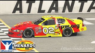 Shagoury Racing 02 iRacing ARCA Series at old ATLANTA Official [upl. by Ydoow51]