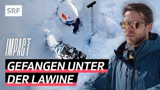 Lawinenunglück – So fühlt es sich an unter den Schneemassen begraben zu werden  Impact  SRF [upl. by Aruabea]