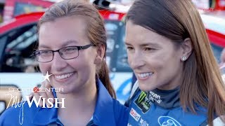 Young Fan Gets Dream Day With Danica Patrick At Daytona  My Wish  ESPN Stories [upl. by Nairda]