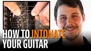 How to Intonate a Guitar [upl. by Littman]