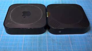 Wintel Box CXW8 Mini Windows 10 PC VS Apple TV Size Comparison [upl. by Lal180]