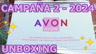 Unboxing Avon  Campaña 2  2024 [upl. by Engleman883]