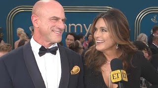 Emmys Mariska Hargitay amp Christopher Meloni on Their Law amp Order Longevity Exclusive [upl. by Enneibaf]