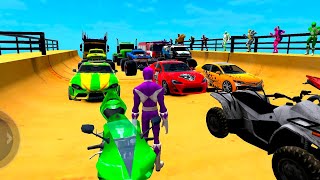 Indian Crazy Games Car Stunt New Games Playing Android Games viralvideo [upl. by Sela]