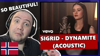 Sigrid  Dynamite Acoustic Utlendings Reaksjon 🇳🇴 Nordic REACTION [upl. by Lilias]