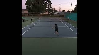 Tennis Volley Finisher [upl. by Yrro]