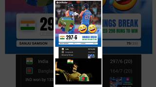 India Vs Bangladesh Memes 🤣🤣 indvsban funny cricket memes shorts viral youtubeshorts short [upl. by Sugar]