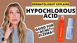 Hypochlorous Acid How to Use it in Your Skincare Routine  Dermatologist Explains [upl. by Yruama283]