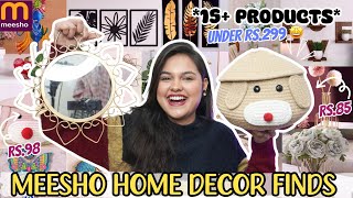 meeshohaul 15 Items Incredible HOME DECOR Finds From Meesho Under 299😍 Meesho Home Decor Haul🏡 [upl. by Spector]