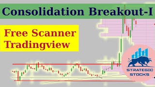 Consolidation Screener  Range Breakout Strategy  I  Hindi [upl. by Etnoled]