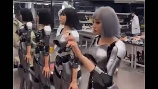 Mass production of biomimetic humanoid robots China [upl. by Ladew367]