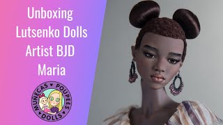 Unboxing Lutsenko Full Set Maria Artist BJD [upl. by Gnuoy]