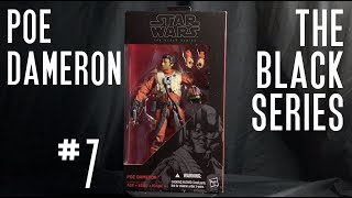 Star Wars Poe Dameron 7 The Black Series Action Figure [upl. by Leiso]