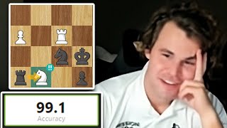 Magnus Carlsen PLAYED with 100 ACCURACY in Endgame vs Nepomniachtchi 991 Accuracy in Whole Game [upl. by Nahte]