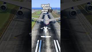 Colisión de Aviones en Todos los GTA shorts gtav gtadefinitive [upl. by Avner]