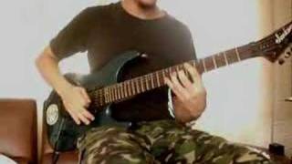 Pantera Floods Solo GUITAR LESSON PART I SEE DESCRIPTION [upl. by Einnhoj]