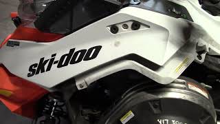 How to Install a Heated Shield or Visor Connection on 2015 SkiDoo SkiDoo [upl. by Anitsirt75]