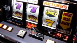 IGT S2000 Triple Lucky Sevens Slot Machine [upl. by Ainirtac]