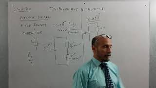 OLevel Physics Unit 24  Potential Divider with Thermistor and One Fixed Resistor [upl. by Ambrosius]