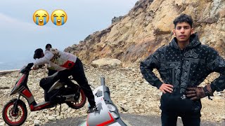 Mountain ke top p scooty khraab hogyi😭 Worst experience 💔 [upl. by Eninnej274]