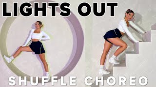 SHUFFLE CHOREO TUTORIAL Lights Out by Max Styler [upl. by Irene]