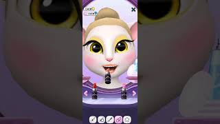 my talking angela shortsvideo shortsvideo subscribe talkingtom talkinganggela 4 [upl. by Alten]