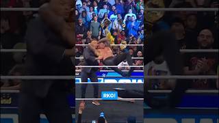 Nick Aldis learns to never turn your back on the Viper 🐍 RKO shorts [upl. by Nosduh]