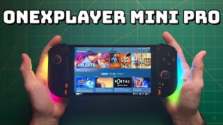 ONEXPLAYER Mini Pro Review Ryzen 7 6800U Handheld [upl. by Einhapets]