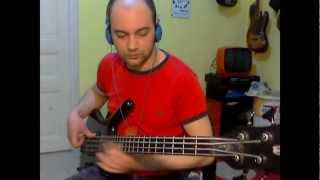 Kool and The Gang  Jungle Boogie Slap Bass Cover  Solo [upl. by Ahdar]