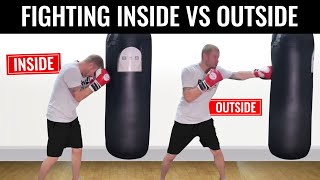 Fighting Inside Vs Outside Range Boxing with Olympic boxer l Great Boxing Tips [upl. by Formenti164]