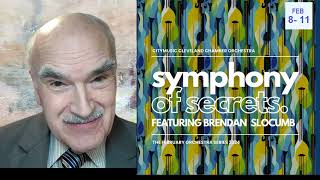 Concert Preview Symphony of Secrets featuring Brendan Slocumb [upl. by Ellon430]