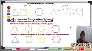 12 POLIGONOS REGULARES E IRREGULARES 5º GRADO [upl. by Gardas]